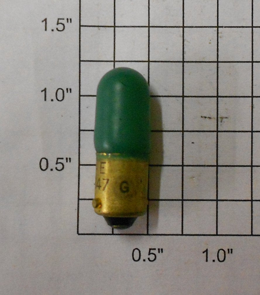 Lionel 1847G 6 Volt Bayonet Base Green Tall Light Bulb