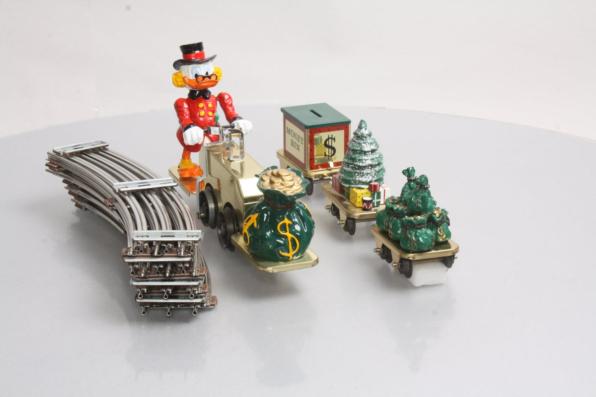 Pride Lines 1985 O Scale Uncle Scrooge Gold Mobile Hand Car LN/Box