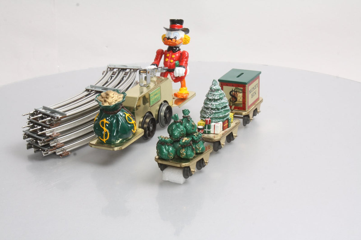 Pride Lines 1985 O Scale Uncle Scrooge Gold Mobile Hand Car LN/Box
