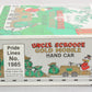 Pride Lines 1985 O Scale Uncle Scrooge Gold Mobile Hand Car LN/Box