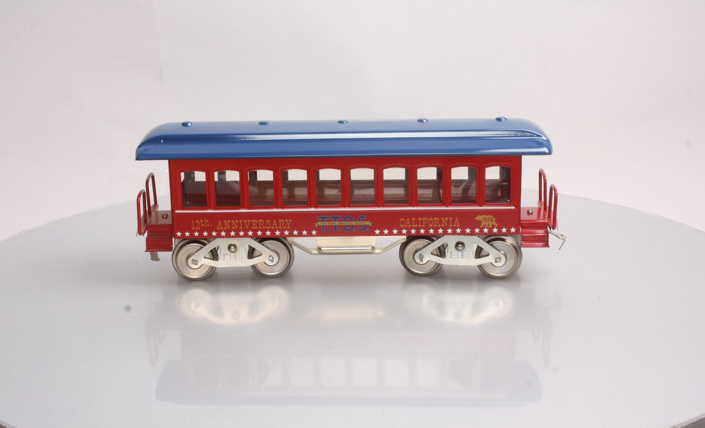 McCoy Standard Gauge 1978 TTOS 12th Anniversary Passenger Car EX