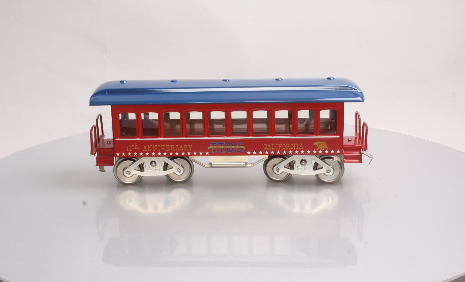 McCoy Standard Gauge 1978 TTOS 12th Anniversary Passenger Car EX