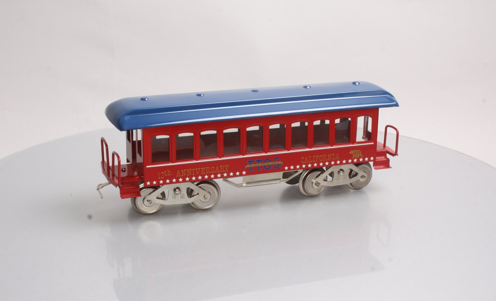 McCoy Standard Gauge 1978 TTOS 12th Anniversary Passenger Car EX