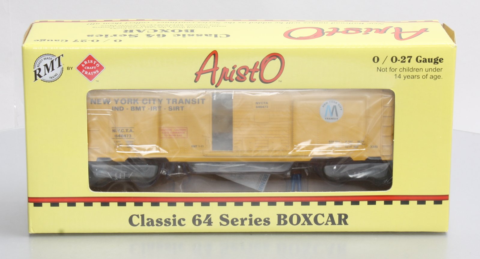 RMT 96473A New York Subway Boxcar #646473