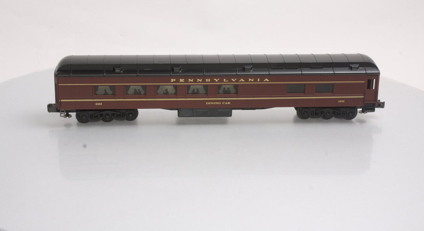 K-Line K-4444 O Gauge Pennsylvania 18" Heavyweight Dining Car #4444 EX/Box