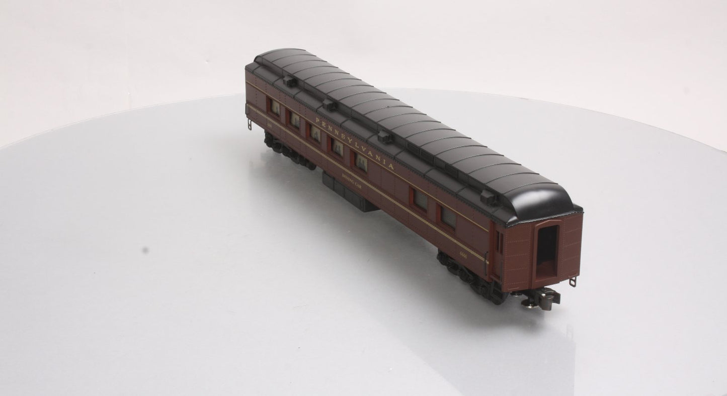 K-Line K-4444 O Gauge Pennsylvania 18" Heavyweight Dining Car #4444 EX/Box
