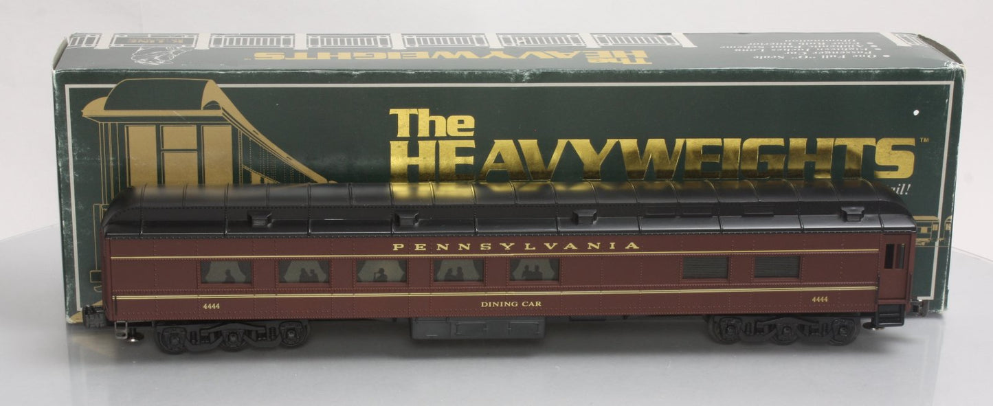 K-Line K-4444 O Gauge Pennsylvania 18" Heavyweight Dining Car #4444 EX/Box
