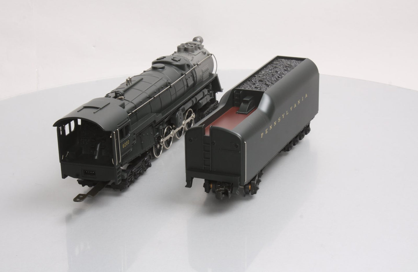 MTH 30-1149-1 O Gauge PRR 6-8-6 S2 Turbine Steam Locomotive & Tender w/PS1 LN/Box