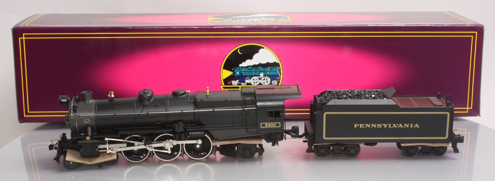 MTH 20-3018-1 O Gauge Pennsylvania K-4s 4-6-2 Steam Locomotive #5400 w/PS1 LN/Box