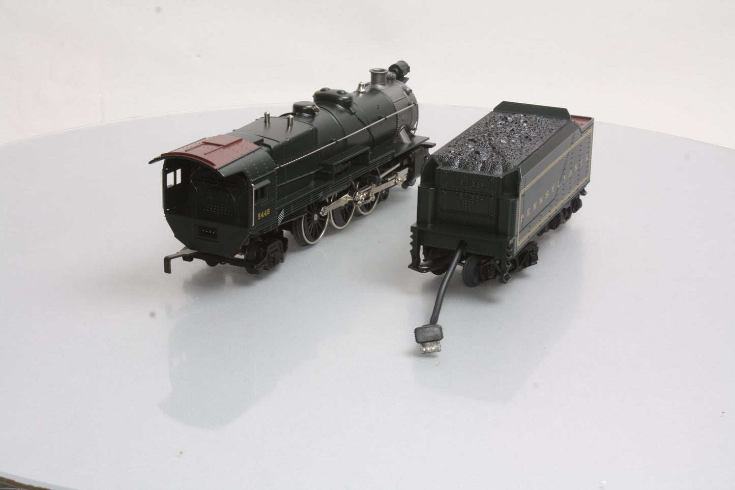 MTH 30-1138-1 O PRR 4-6-2 Pacific K-4s Steam Locomotive & Tender #5446 w/PS1 LN/Box