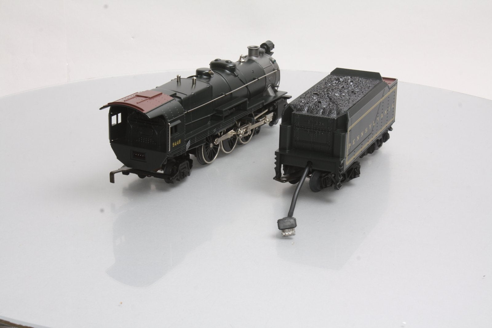 MTH 30-1138-1 O PRR 4-6-2 Pacific K-4s Steam Locomotive & Tender #5446 w/PS1 LN/Box