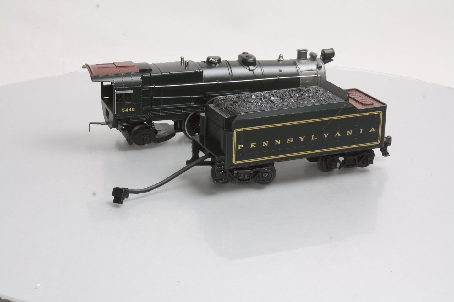 MTH 30-1138-1 O PRR 4-6-2 Pacific K-4s Steam Locomotive & Tender #5446 w/PS1 LN/Box
