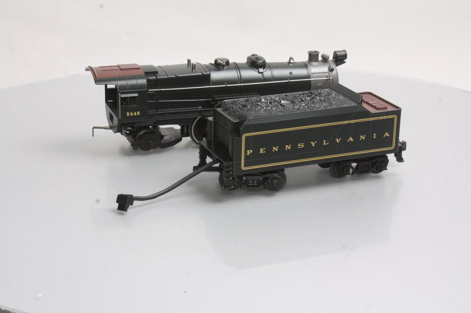 MTH 30-1138-1 O PRR 4-6-2 Pacific K-4s Steam Locomotive & Tender #5446 w/PS1 LN/Box