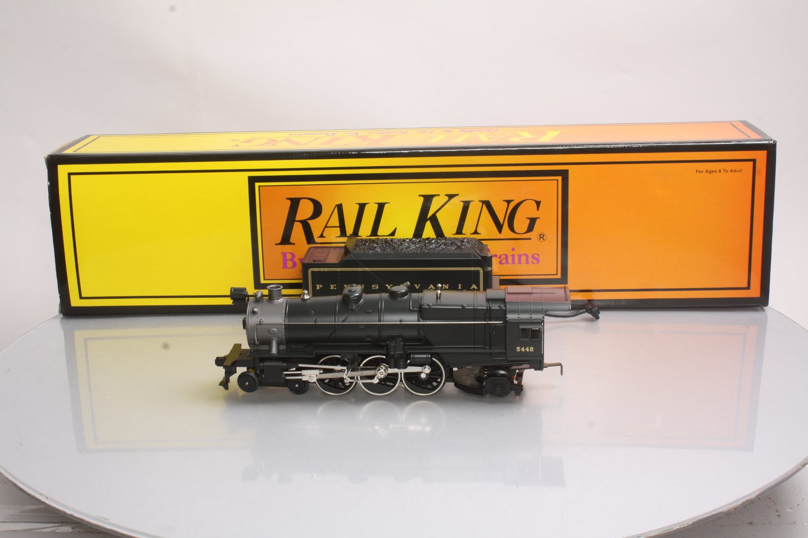 MTH 30-1138-1 O PRR 4-6-2 Pacific K-4s Steam Locomotive & Tender #5446 w/PS1 LN/Box