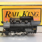 MTH 30-1182-1 O Gauge Erie 0-8-0 Steam Locomotive & Tender w/PS2 #120 LN/Box