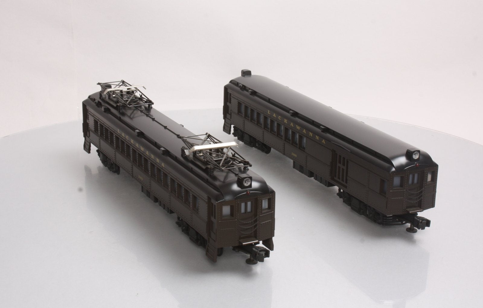 Lionel 6-18305 O Gauge Lackawanna Non-Powered Multiple-Unit Commuter Car Set LN/Box