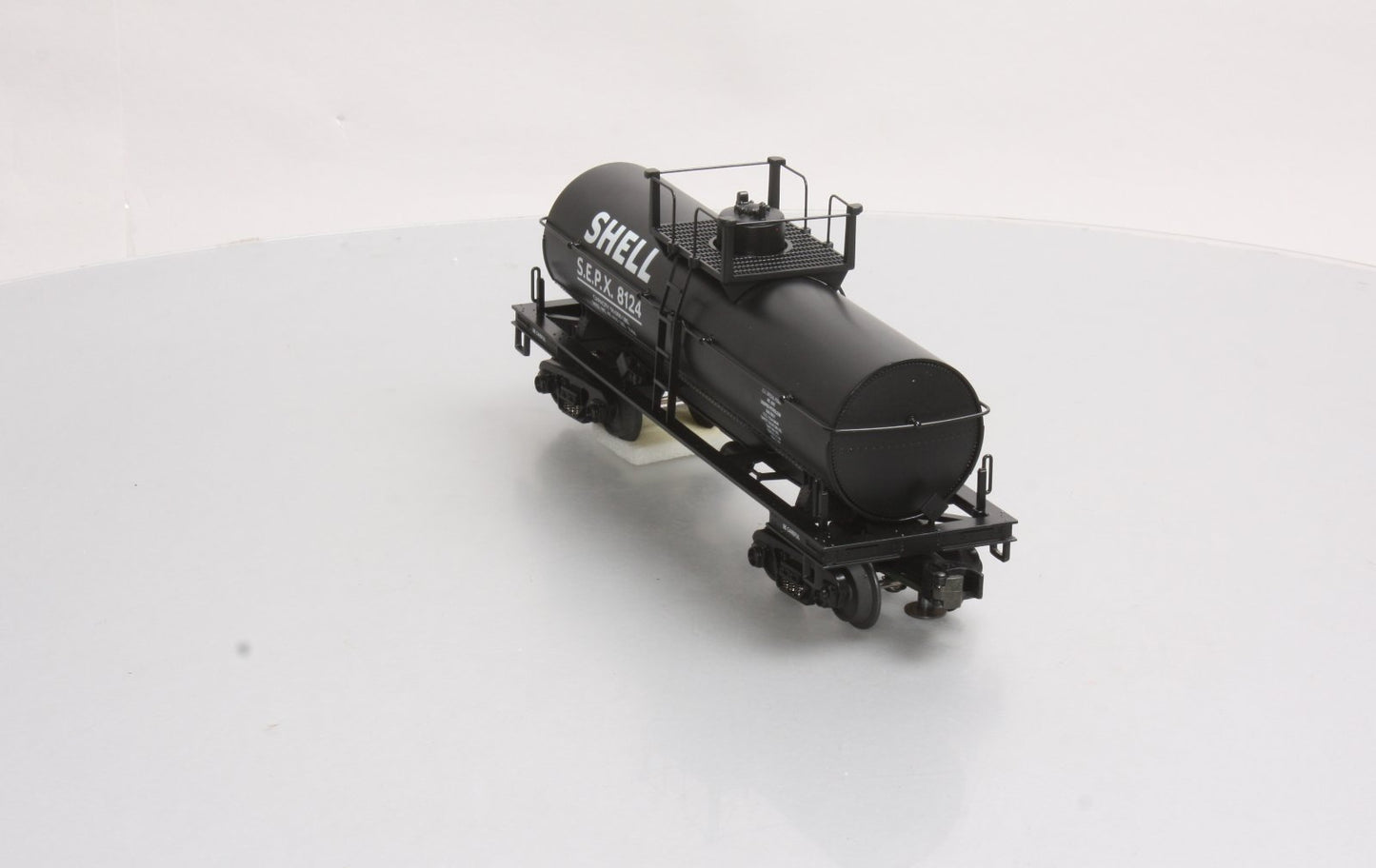 MTH 30-8101 O Gauge Shell Die-Cast Single Dome Tank Car #8124 LN/Box