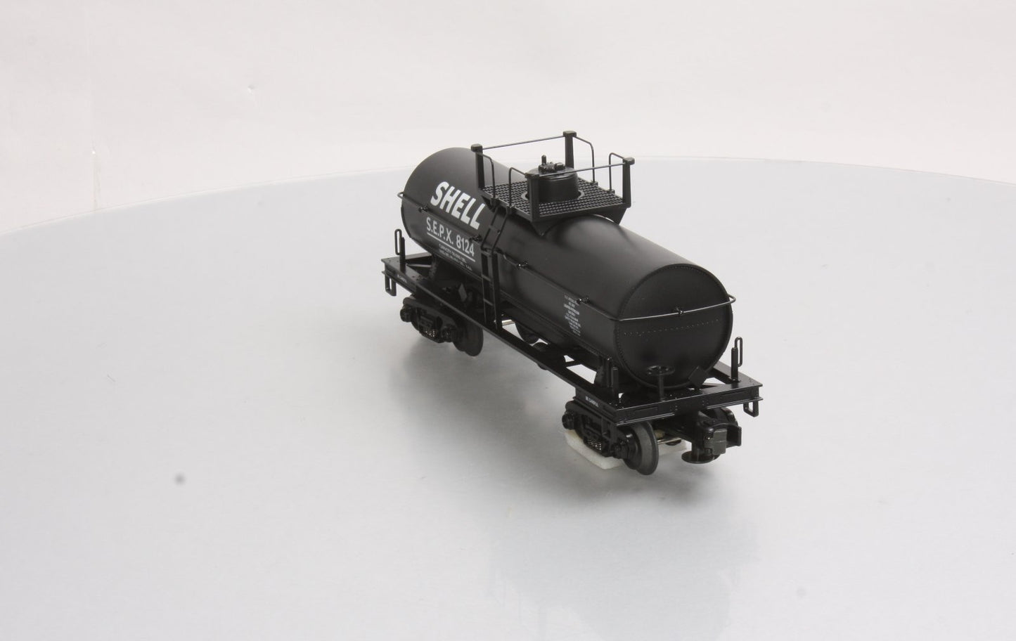 MTH 30-8101 O Gauge Shell Die-Cast Single Dome Tank Car #8124 LN/Box