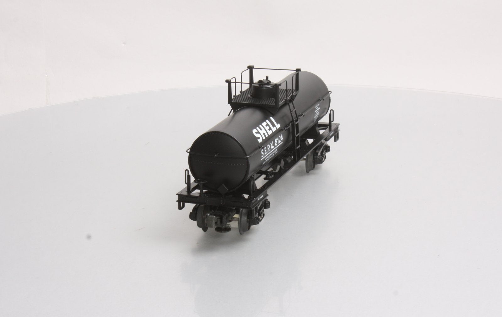 MTH 30-8101 O Gauge Shell Die-Cast Single Dome Tank Car #8124 LN/Box