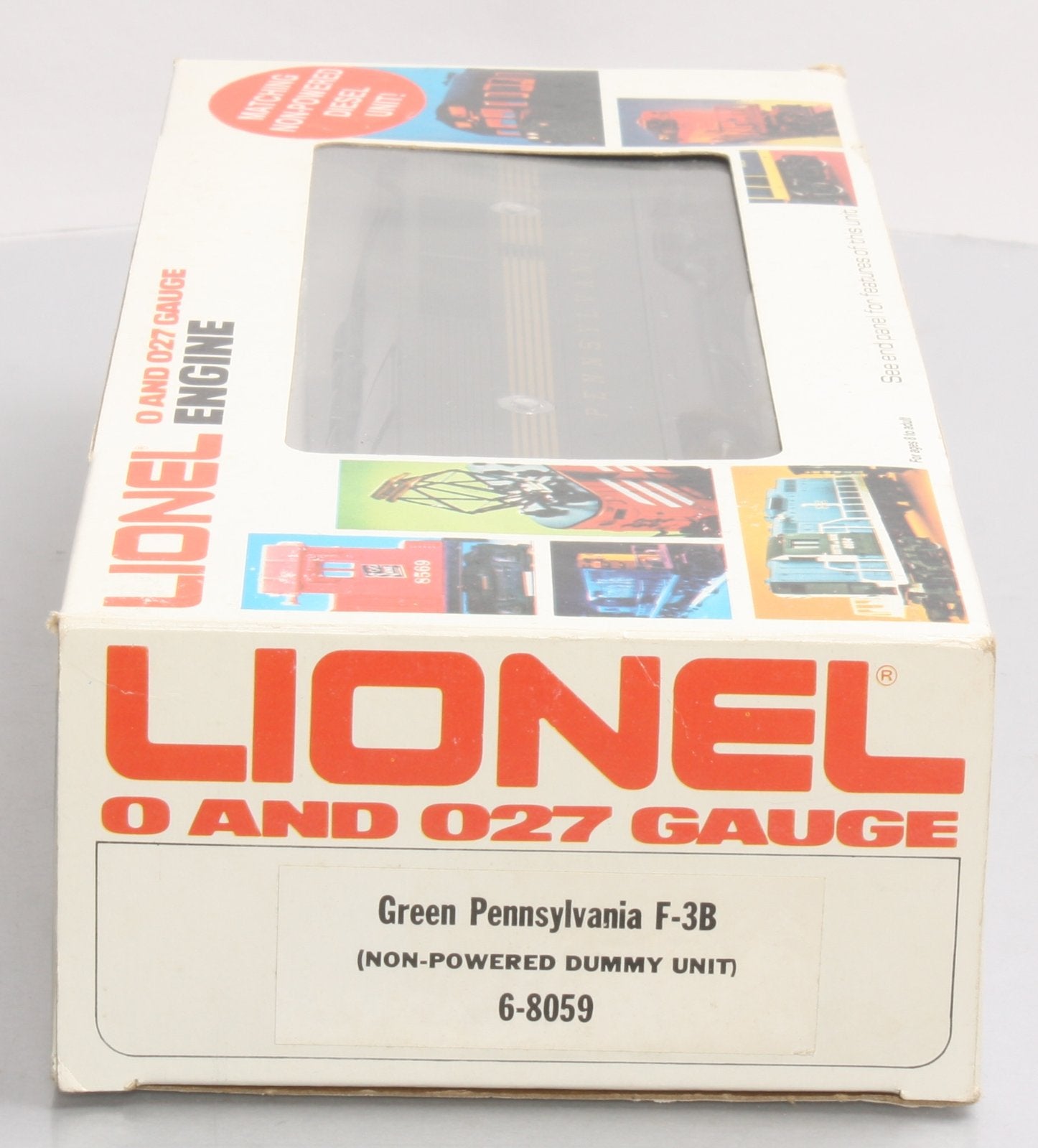 Lionel 6-8059 Pennsylvania Green F3 B-Unit Non-Powered Diesel Engine #8059 LN/Box
