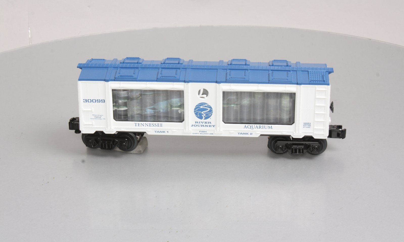 Lionel 6-52553 O LOTS-2009 30th Anniversary Tennessee Aquarium Car #30099 LN/Box