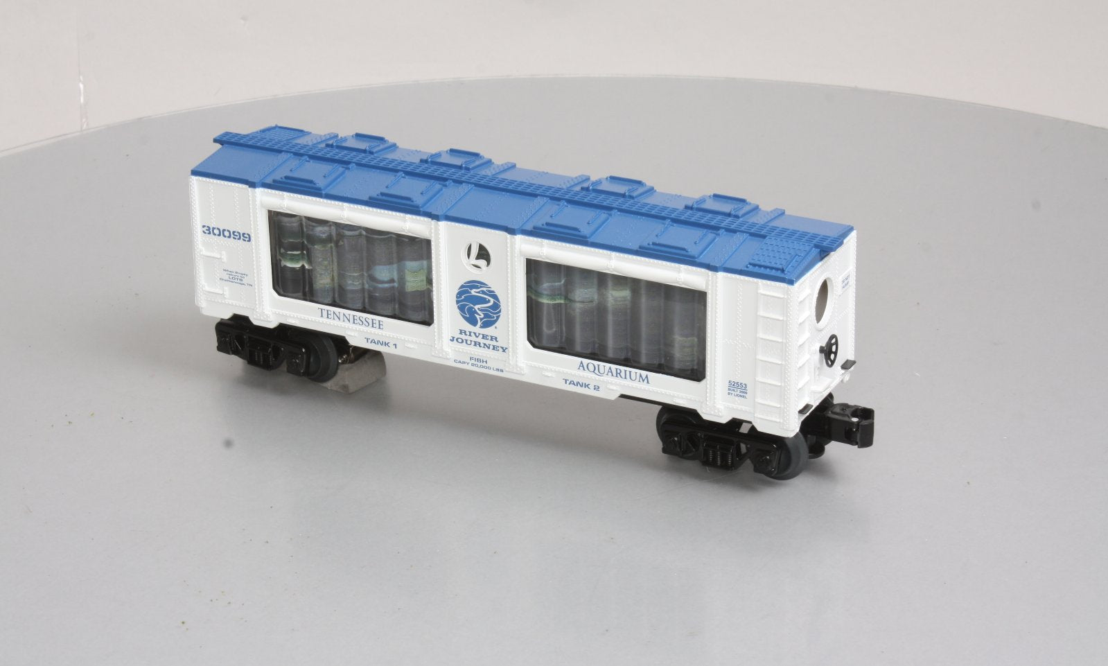 Lionel 6-52553 O LOTS-2009 30th Anniversary Tennessee Aquarium Car #30099 LN/Box