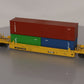 Right-of-Way 54528 O TTX Stack Car w/Intermodal Containers EX/Box