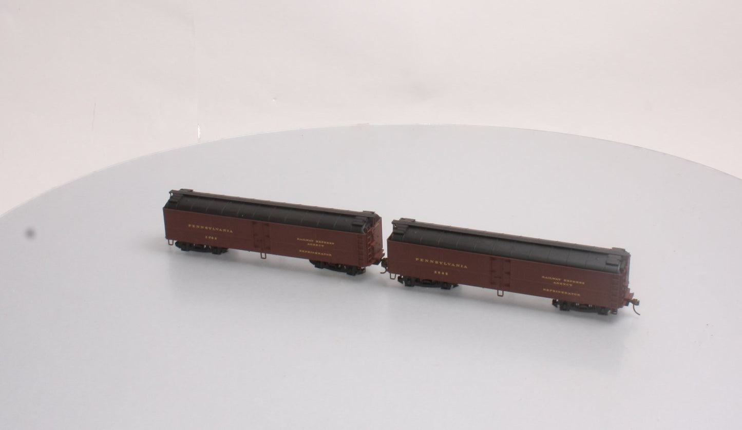 Walthers 932-25888 HO Scale PRR R50B Express Reefer (Pack of 2) LN/Box