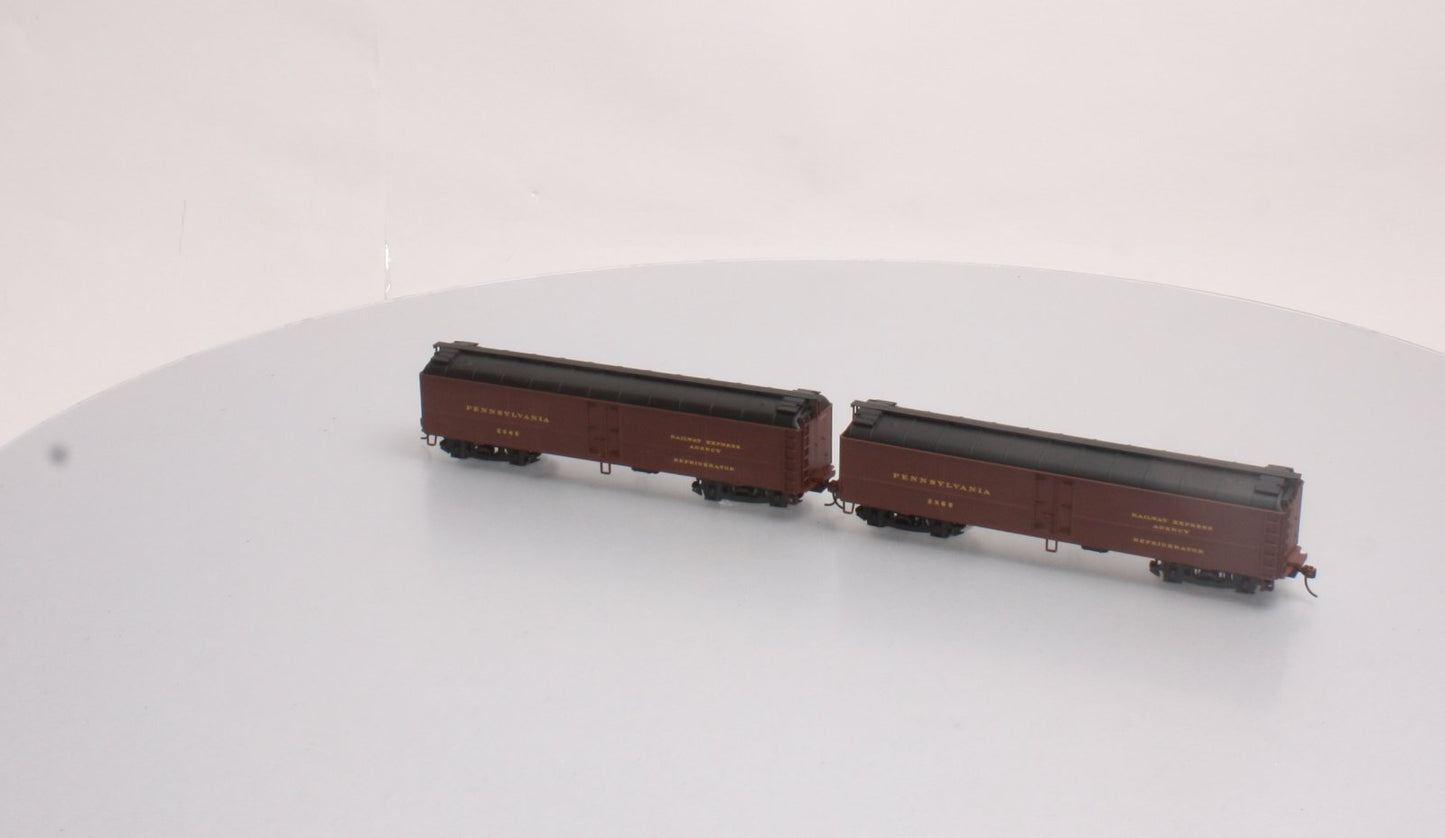 Walthers 932-25888 HO Scale PRR R50B Express Reefer (Pack of 2) LN/Box