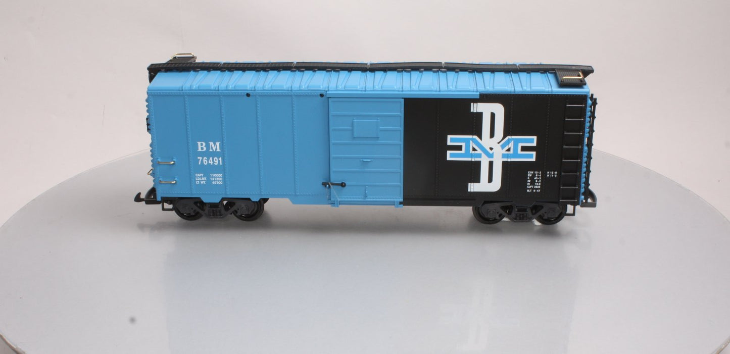 LGB 42917 G Scale Boston & Maine Boxcar #76491 LN/Box