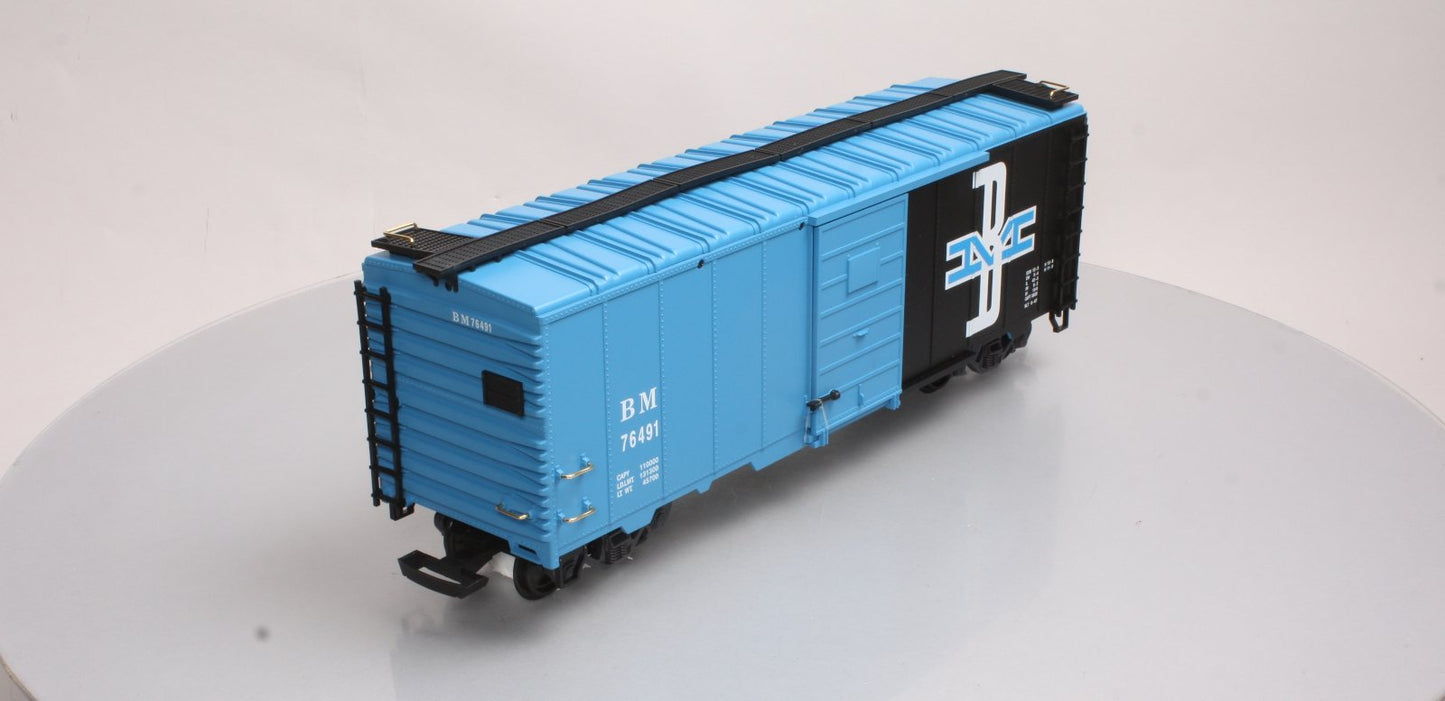 LGB 42917 G Scale Boston & Maine Boxcar #76491 LN/Box