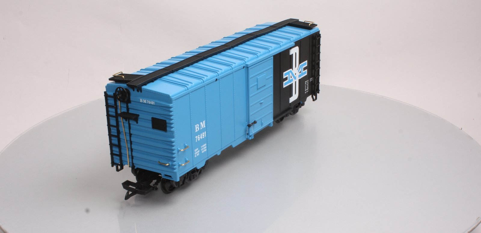 LGB 42917 G Scale Boston & Maine Boxcar #76491 LN/Box