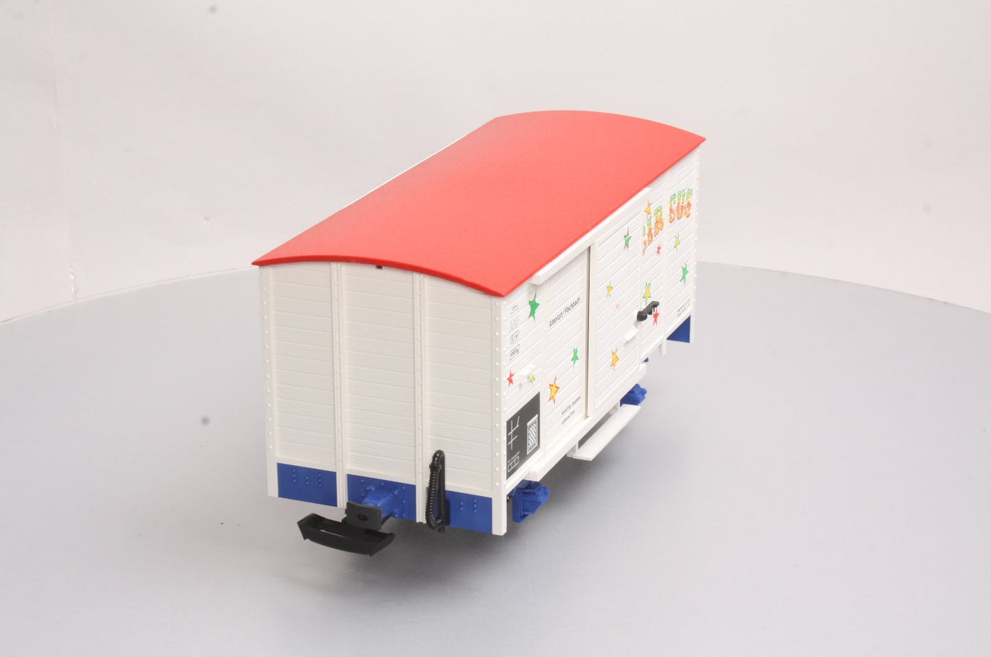 LGB 4136S G Scale Circus Sound Car with Sound LN/Box
