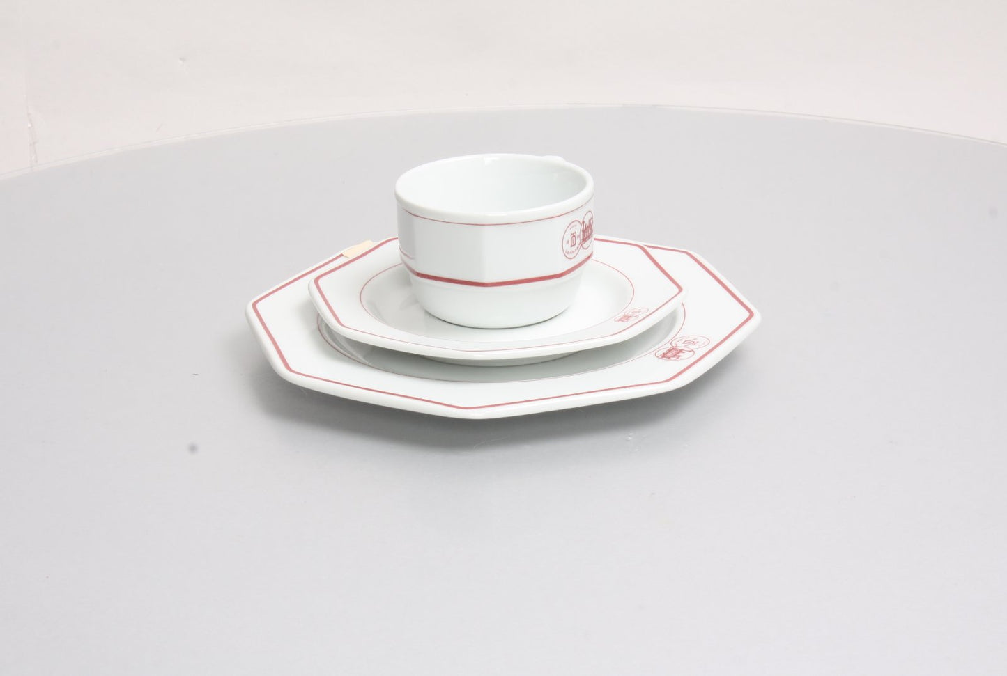 LGB 1 Gedeck 3-Teilig-1 Chinaware Tree Piece Setting G Scale