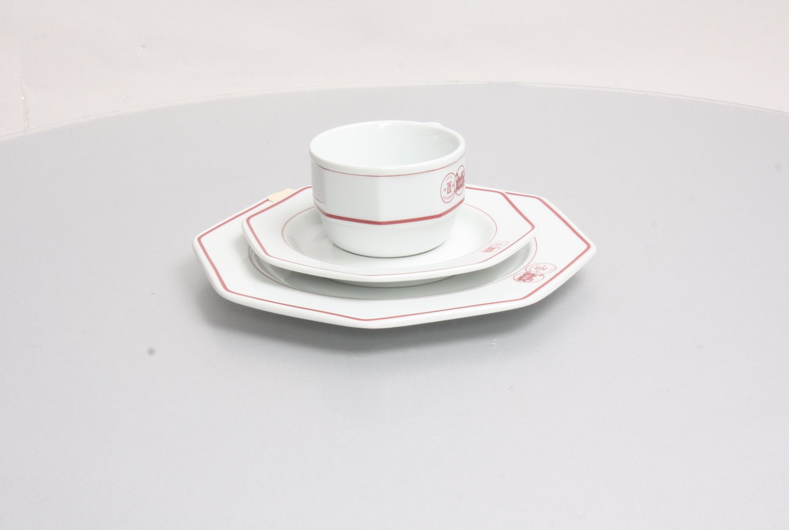 LGB 1 Gedeck 3-Teilig-1 Chinaware Tree Piece Setting G Scale