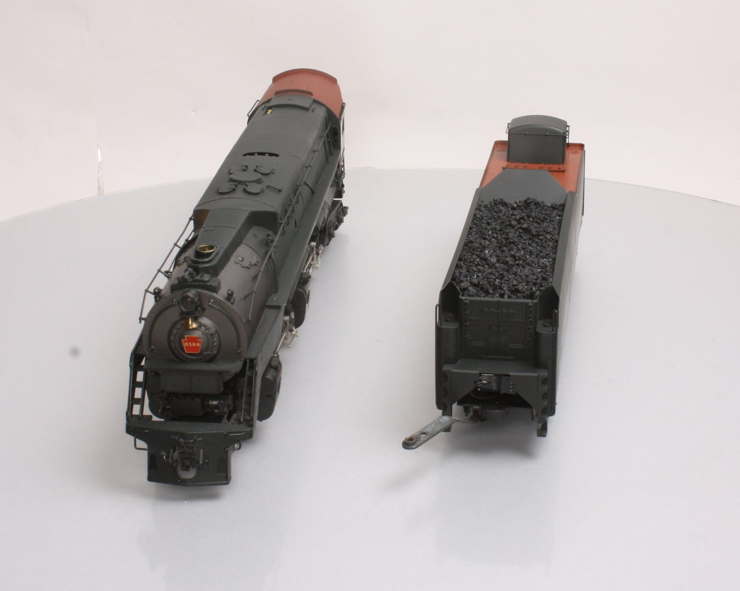 3rd Rail 6184 O BRASS PRR 4-4-6-4 Q-2 Steam Engine & Tender #6184 EX/Box