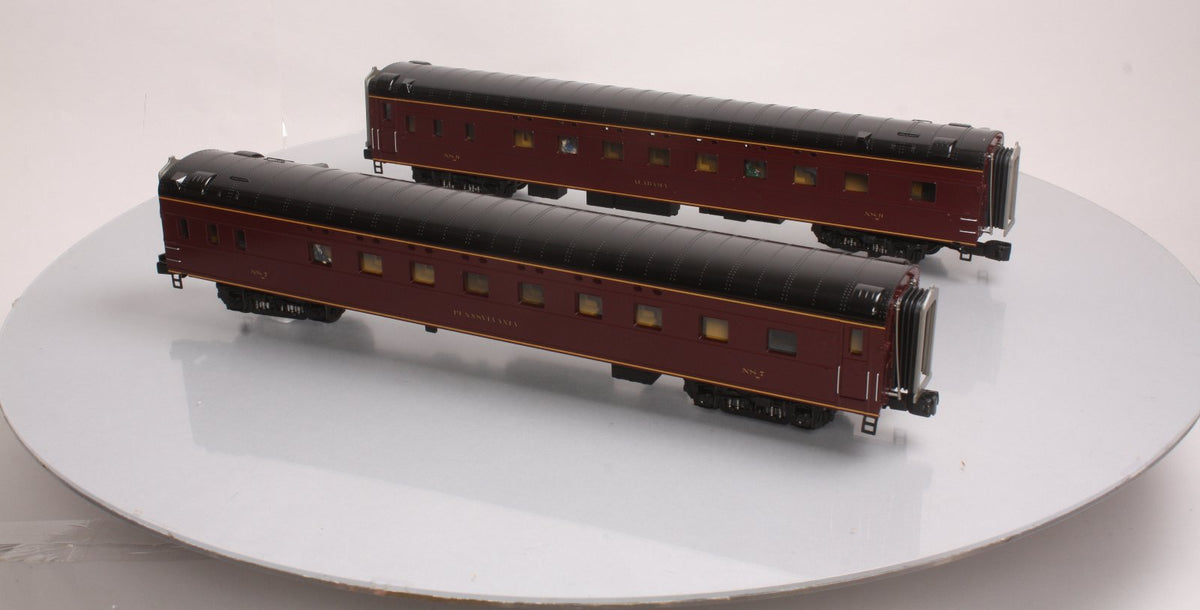 MTH 20-80007I O Gauge Norfolk Southern 70' Sleeper/Sleeper 2-Car Passenger Set LN/Box