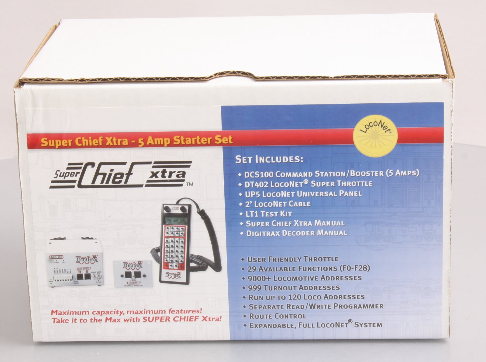 Digitrax SCFRE5A 5 Amp Super Chief Starter Set