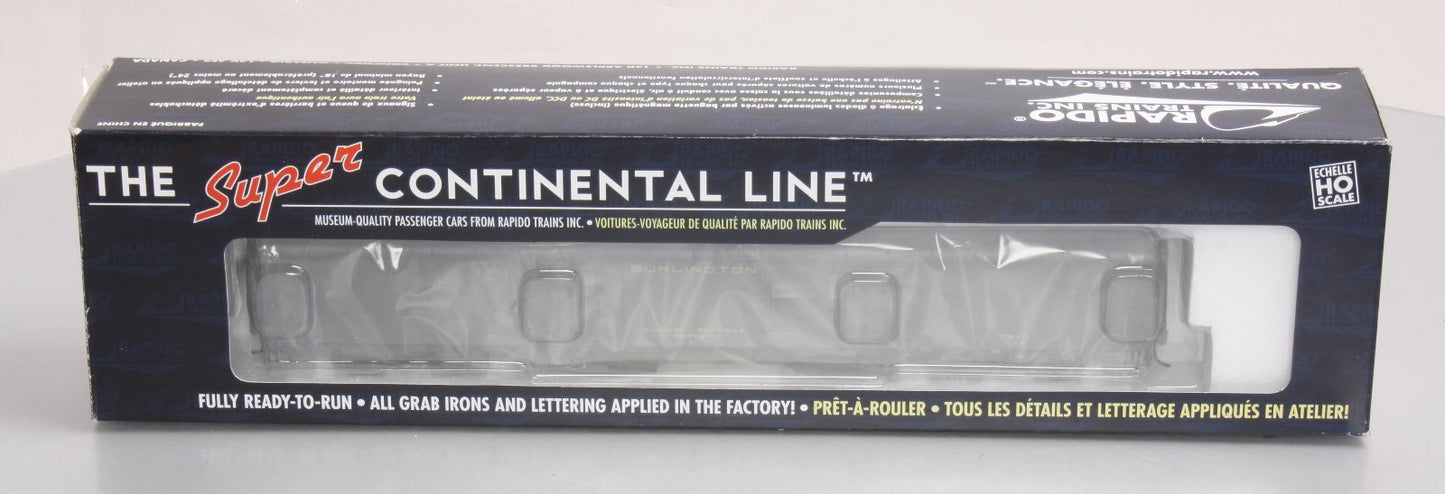Rapido Trains 106176 HO Chicago Burlington & Quincy Baggage Express #1042 MT/Box