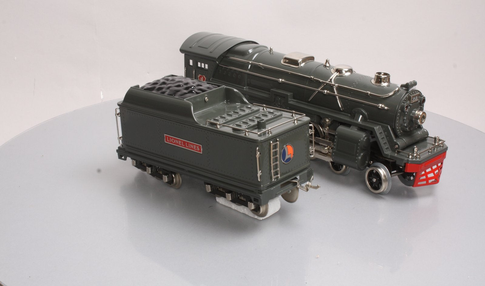 MTH 11-1016-1 Standard Gauge Pennsylvania Steam Engine w/Nickel Trim #392E w/PS2 NIB
