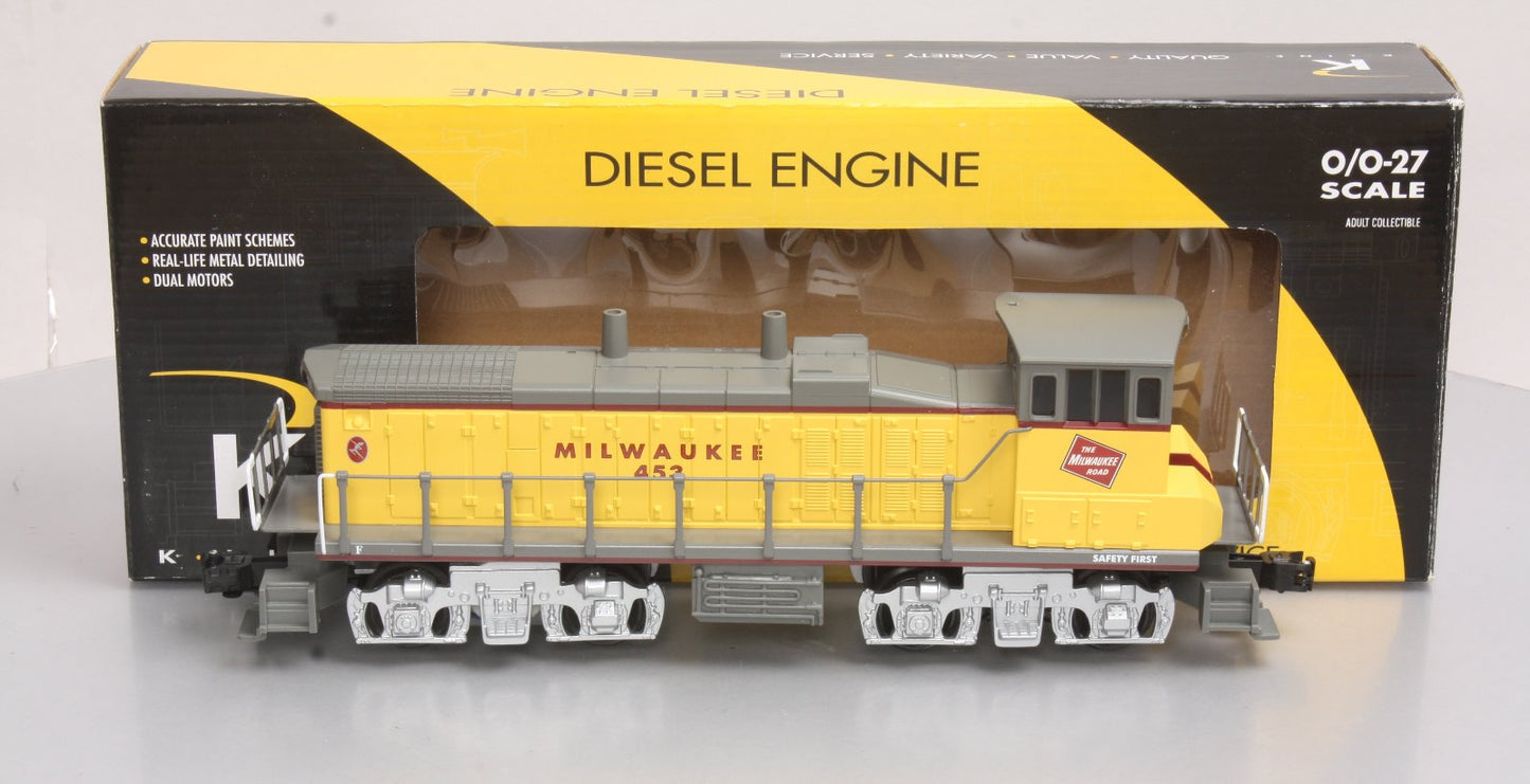 K-Line K2243-0435 O Milwaukee Diesel Locomotive with Horn #453 EX/Box