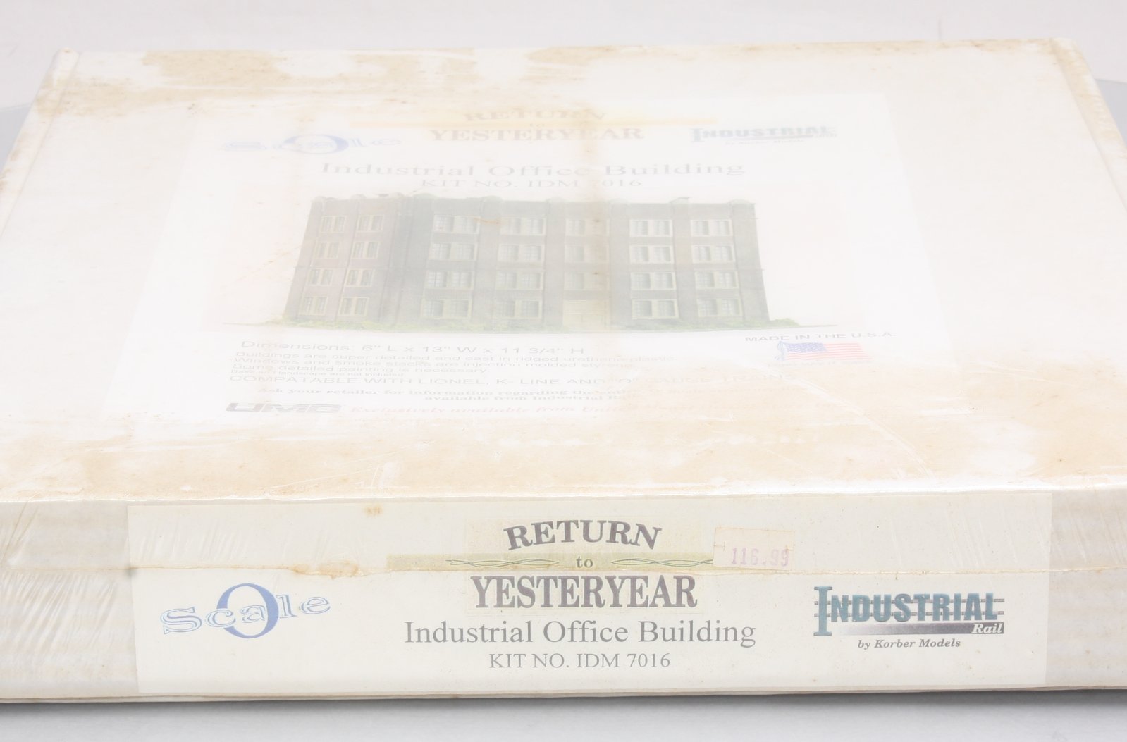 Korber 7016 O Scale Industrial Office Building Kit