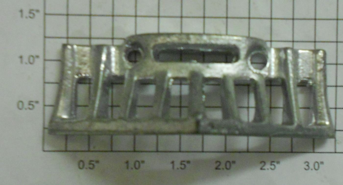 Lionel 33-23 Unpainted Pilot & Cowcatcher for #33 Electric Locos