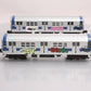 MTH 30-2391-3 O MTA - Graffiti R-17 Subway Add-On Non Powered Set (Set of 2) LN/Box