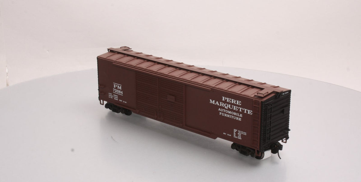 Pecos SB0122-2 Pere Marquette O Scale 2-Rail Automobile Furniture Boxcar #72084 LN/Box