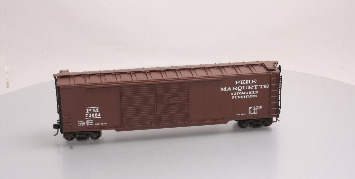 Pecos SB0122-2 Pere Marquette O Scale 2-Rail Automobile Furniture Boxcar #72084 LN/Box