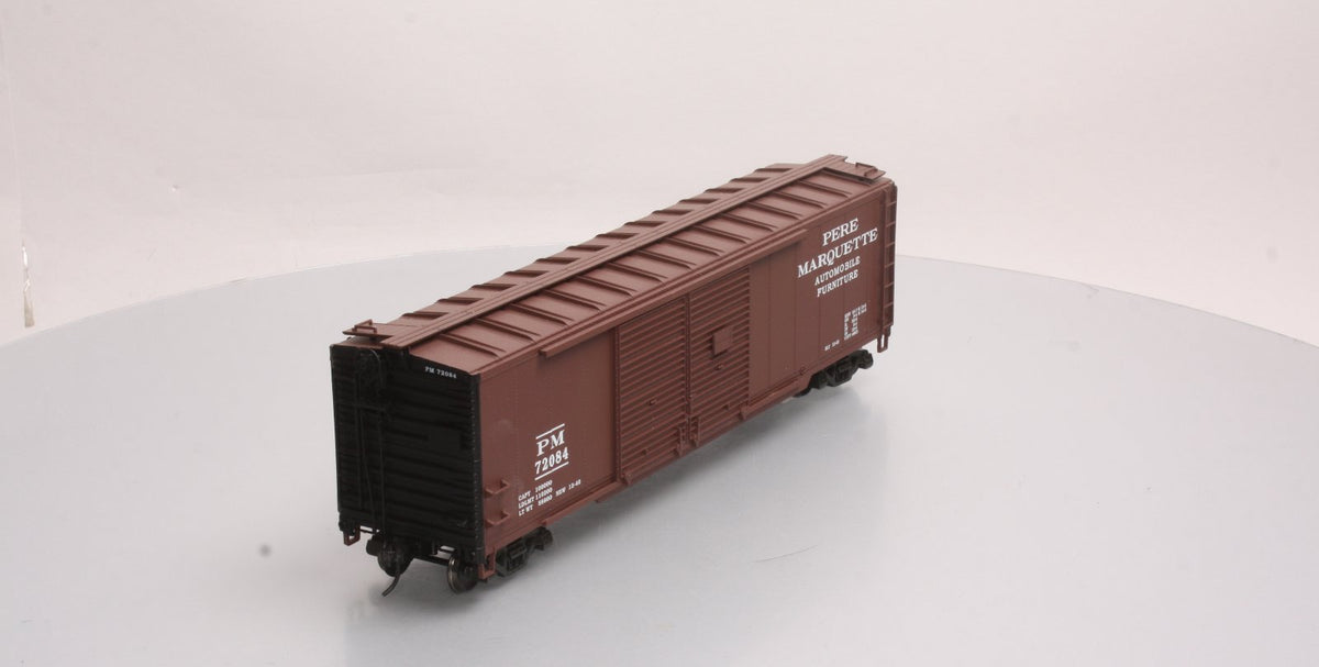 Pecos SB0122-2 Pere Marquette O Scale 2-Rail Automobile Furniture Boxcar #72084 LN/Box