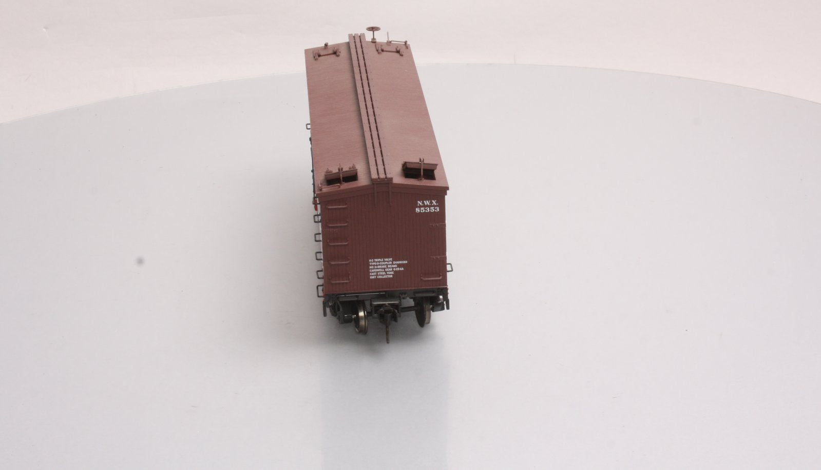 Atlas 7704-2 O Borden's Fine Cheese 40' Woodside Reefer Car #85353 (2-Rail) NIB