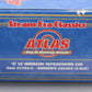 Atlas 7704-2 O Borden's Fine Cheese 40' Woodside Reefer Car #85353 (2-Rail) NIB
