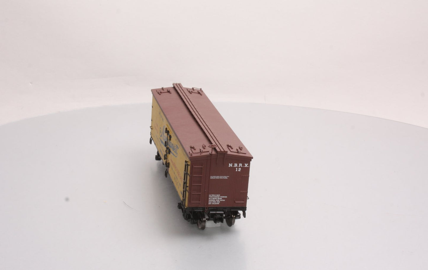 Atlas 7722-2 Narragansett Banquet Ale 40' Woodside Reefer #12 - 2 Rail LN/Box